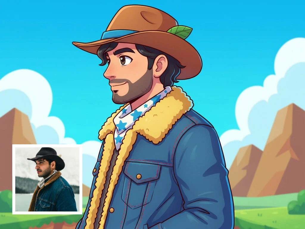 Portrait placeholder for mario-inspired anime style use case