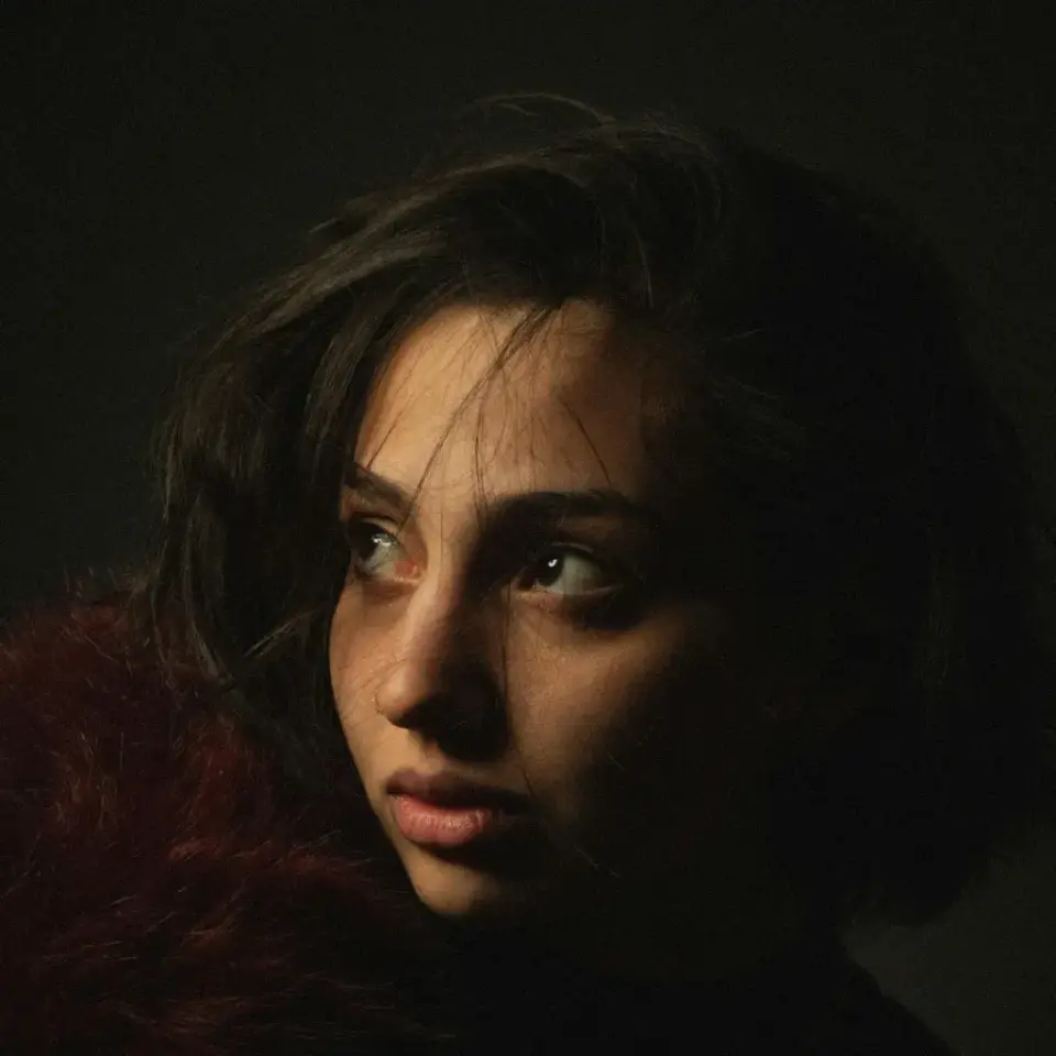 Sample portrait photo for cartoon style conversion