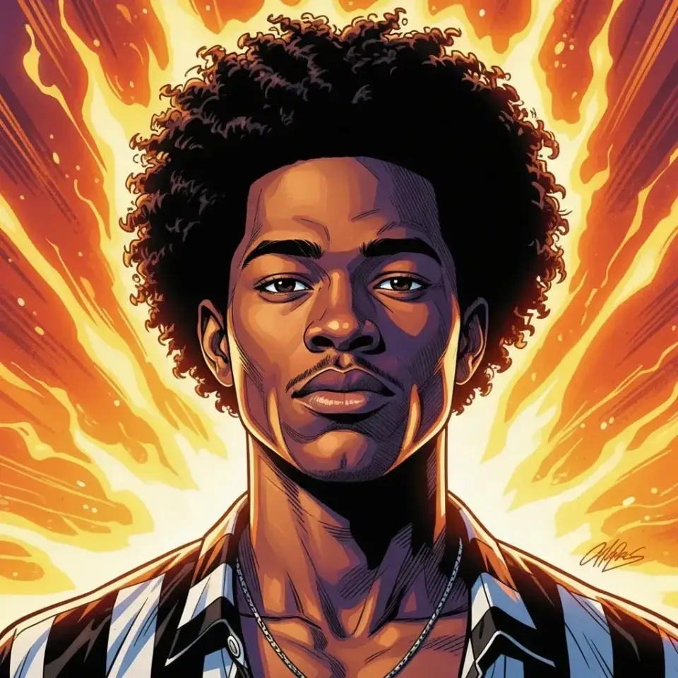 Marvel Comic example result