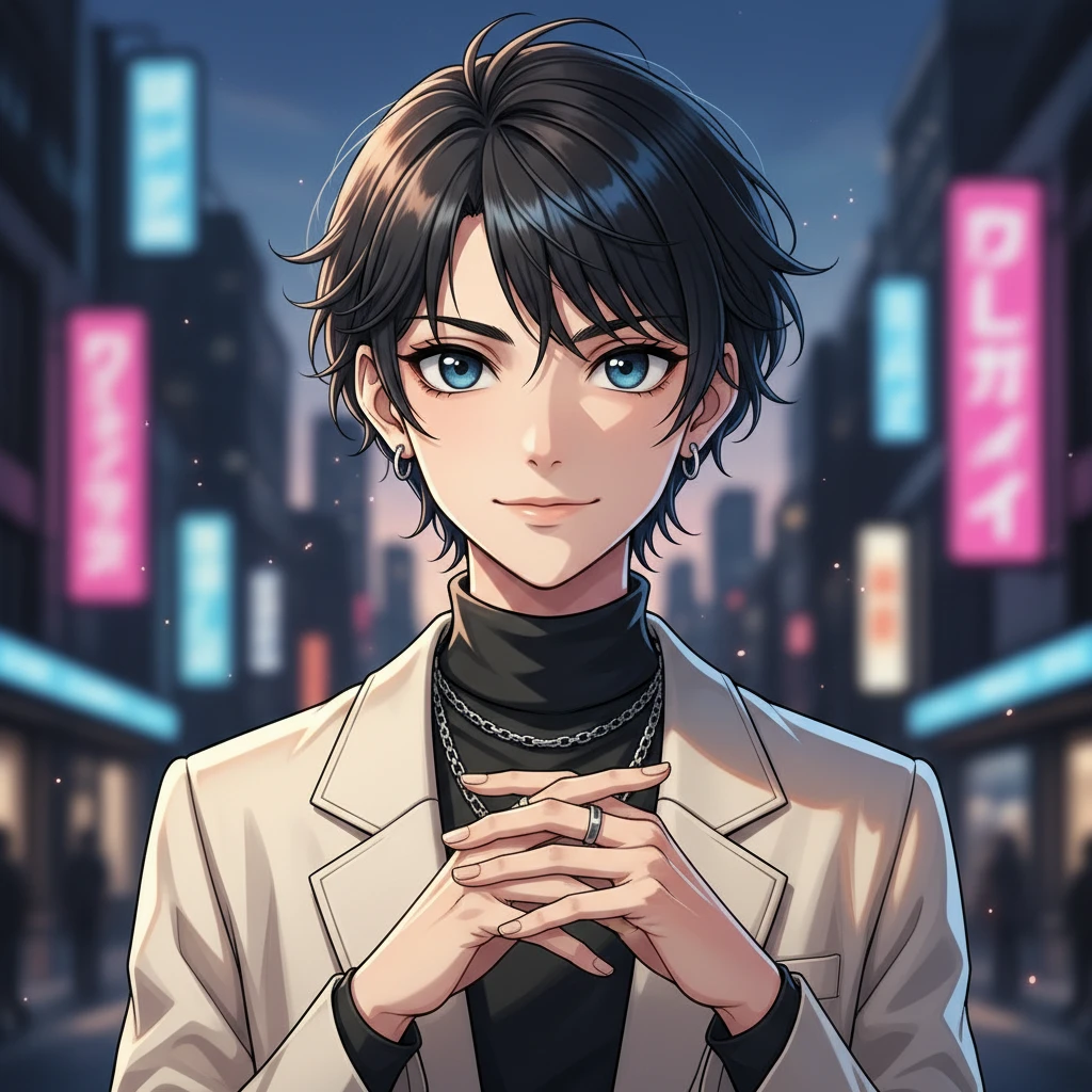 Photo to Core Anime Manga style example