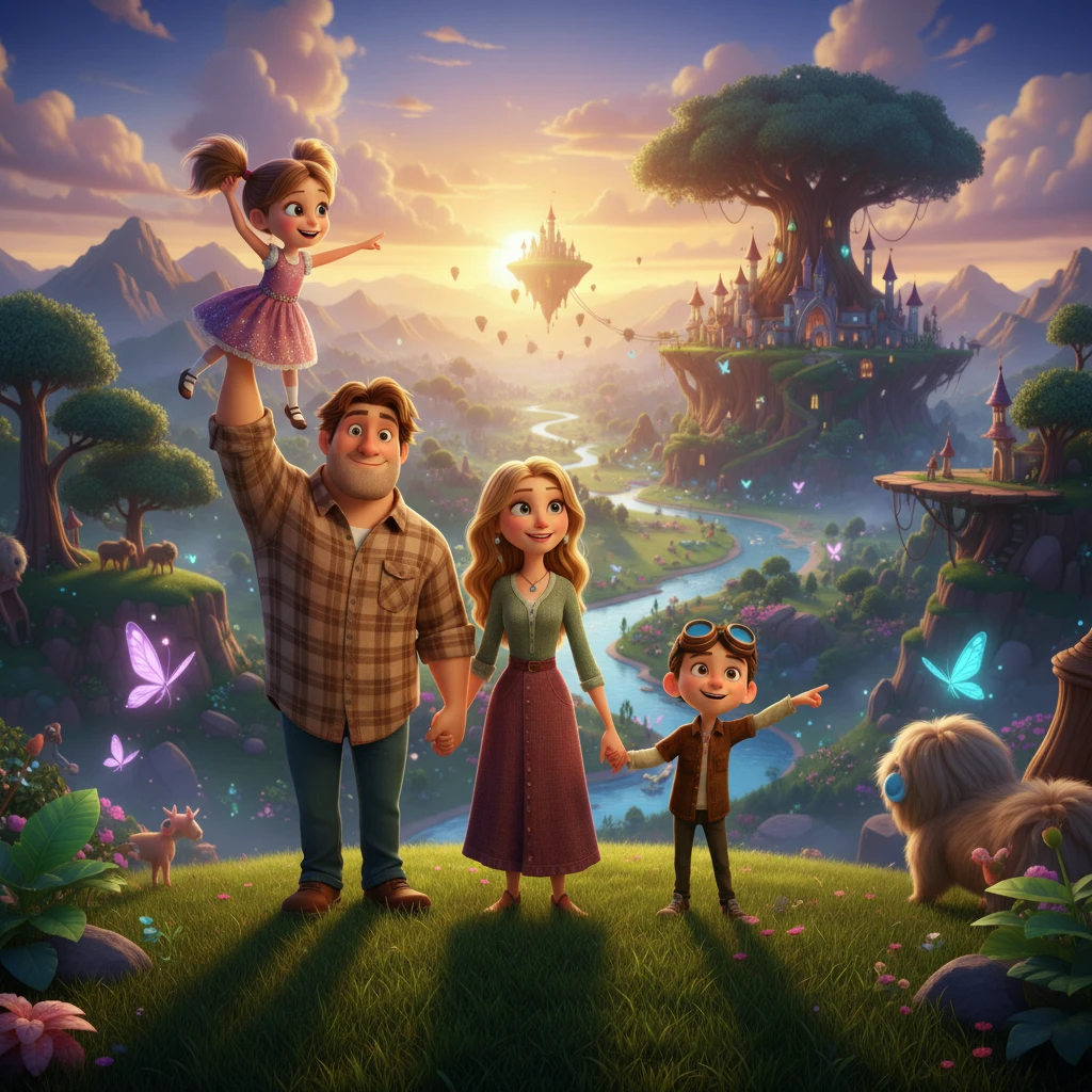 Photo to DreamWorks style example