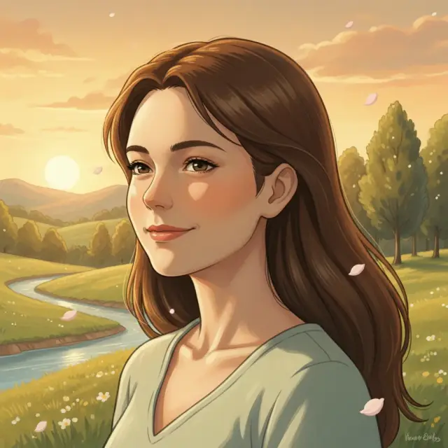 Studio Ghibli style example