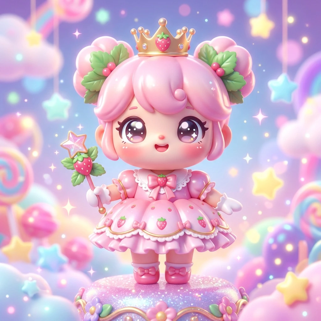 Photo to Kawaii 3D Character style example