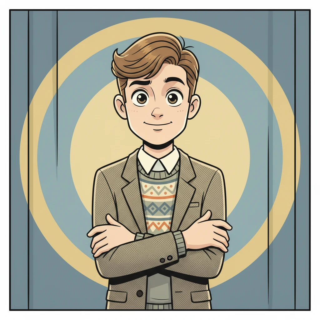 Photo to Newspaper Comic Strip style example