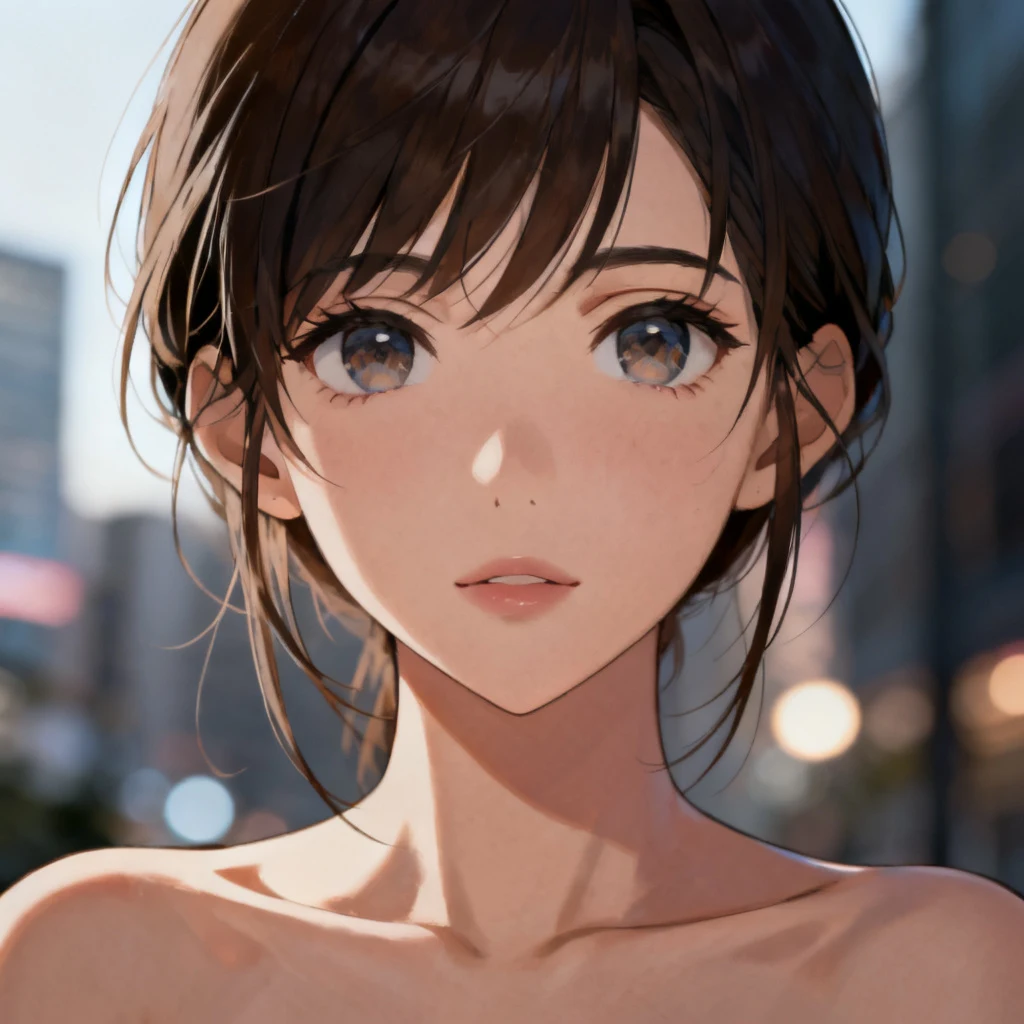 Photo to Realistic Anime style example